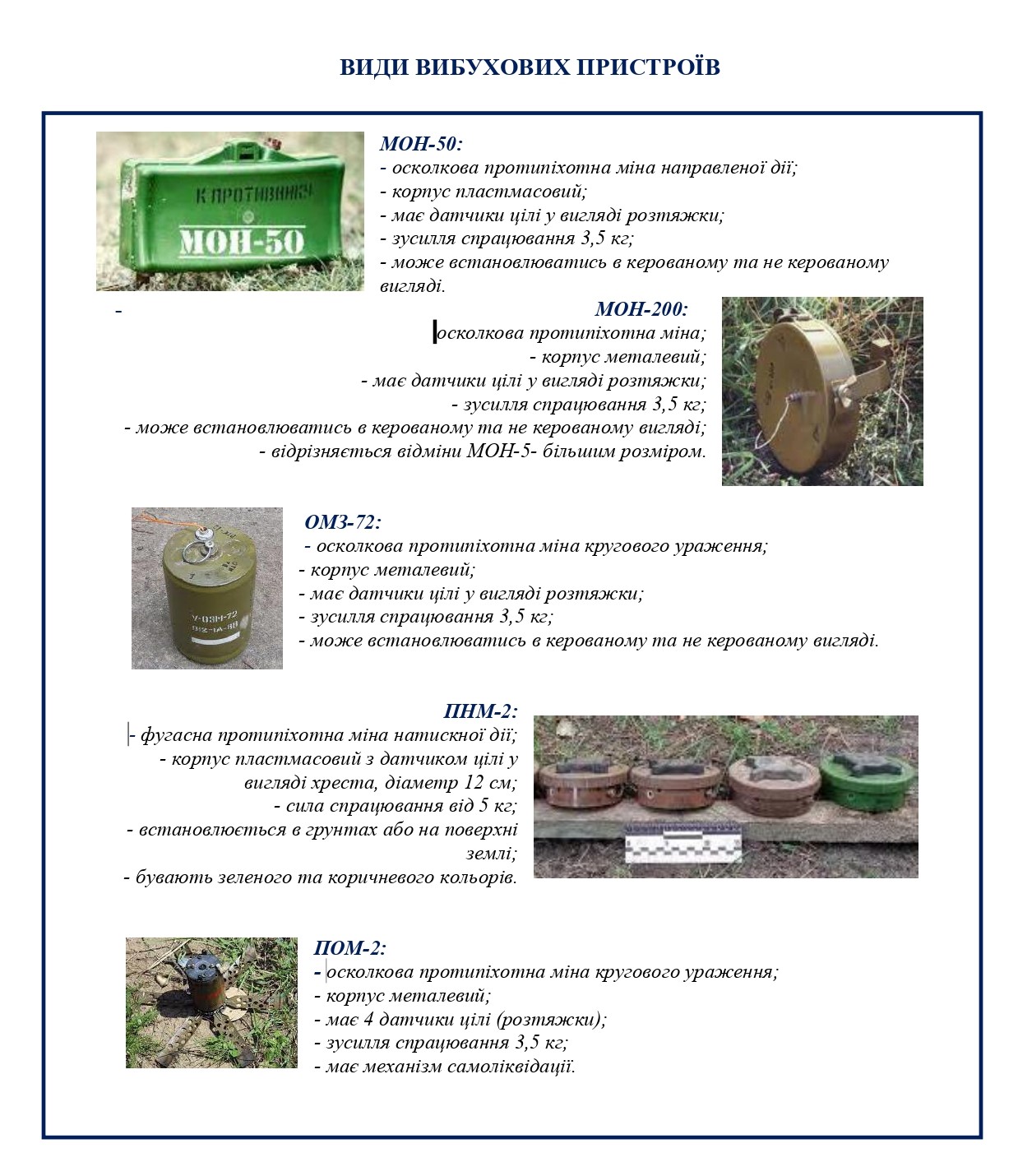Пам ятка Види вибухових пристроїв page-0001